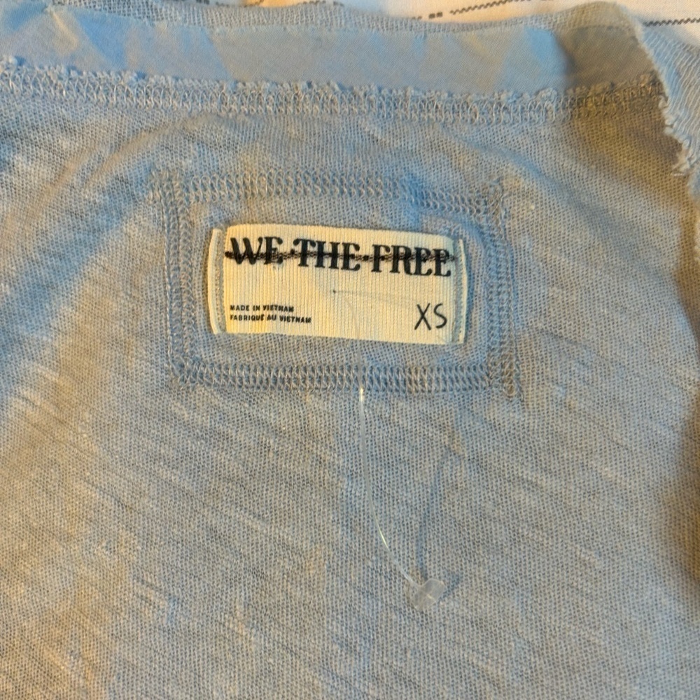Free People We The Free Love Language Solid Tank NWOT - Picture 11 of 12